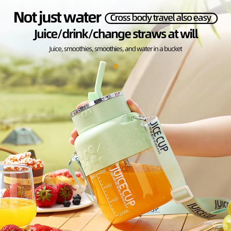 PowerJuice 800ml Electric Sports Cup – USB Rechargeable Juicer for Smoothies, Shakes, & More