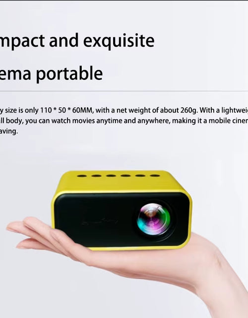 Load image into Gallery viewer, Xiaomi Mini Projector Portable Home Projector 8K HD Projector Indoor Entertainment Bedroom Game Theater Children'S Projector

