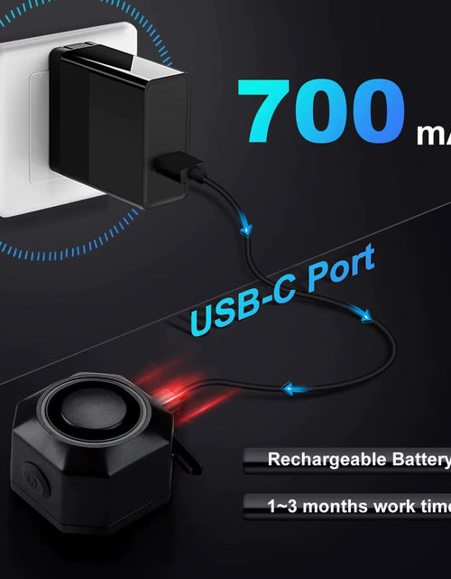 Load image into Gallery viewer, Ultimate Bike Guard™ – Wireless Vibration Alarm with Remote &amp; USB Charging
